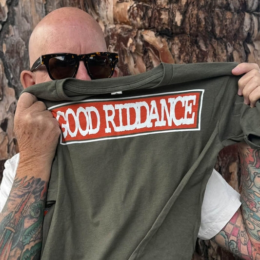 OG Bar Logo Tee - Military Green
